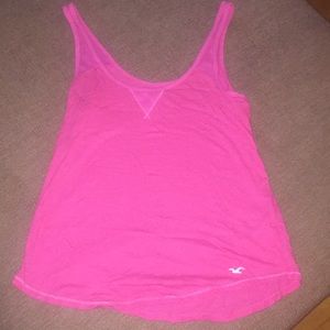 Large Pink Hollister tank top